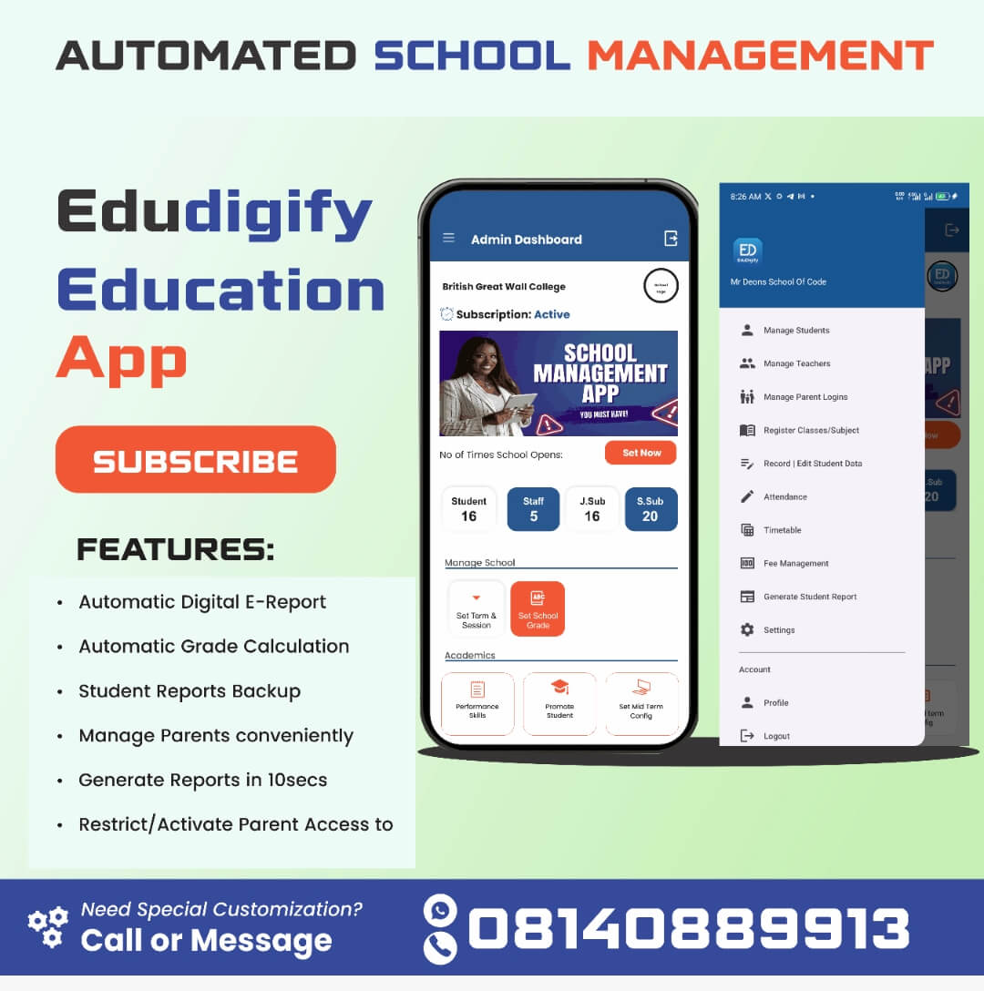 Edudigify - School Management App